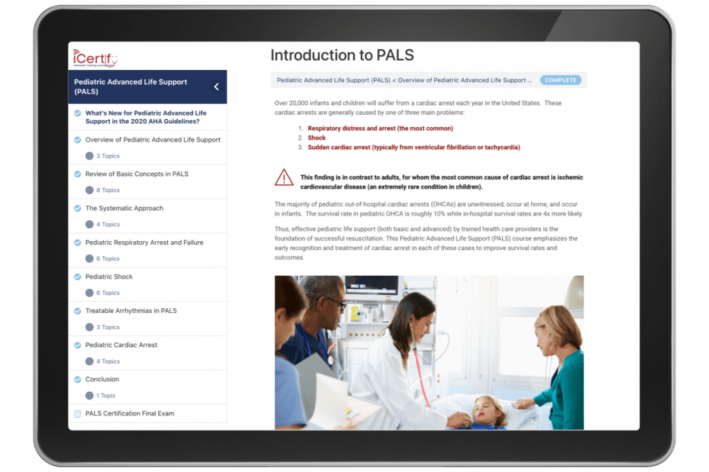 PALS Provider Course Preview