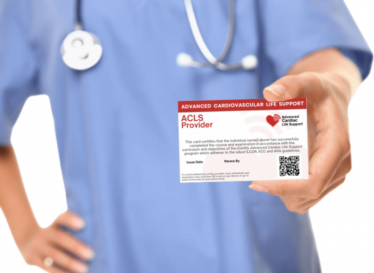 showing acls card revision