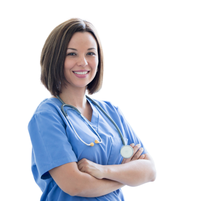 brunetter nurse photo cutout