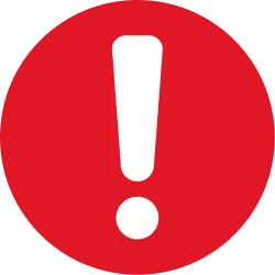 red exclamation icon